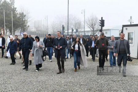 Diplomatik korpusun nümayəndələri Laçına yollanıblar